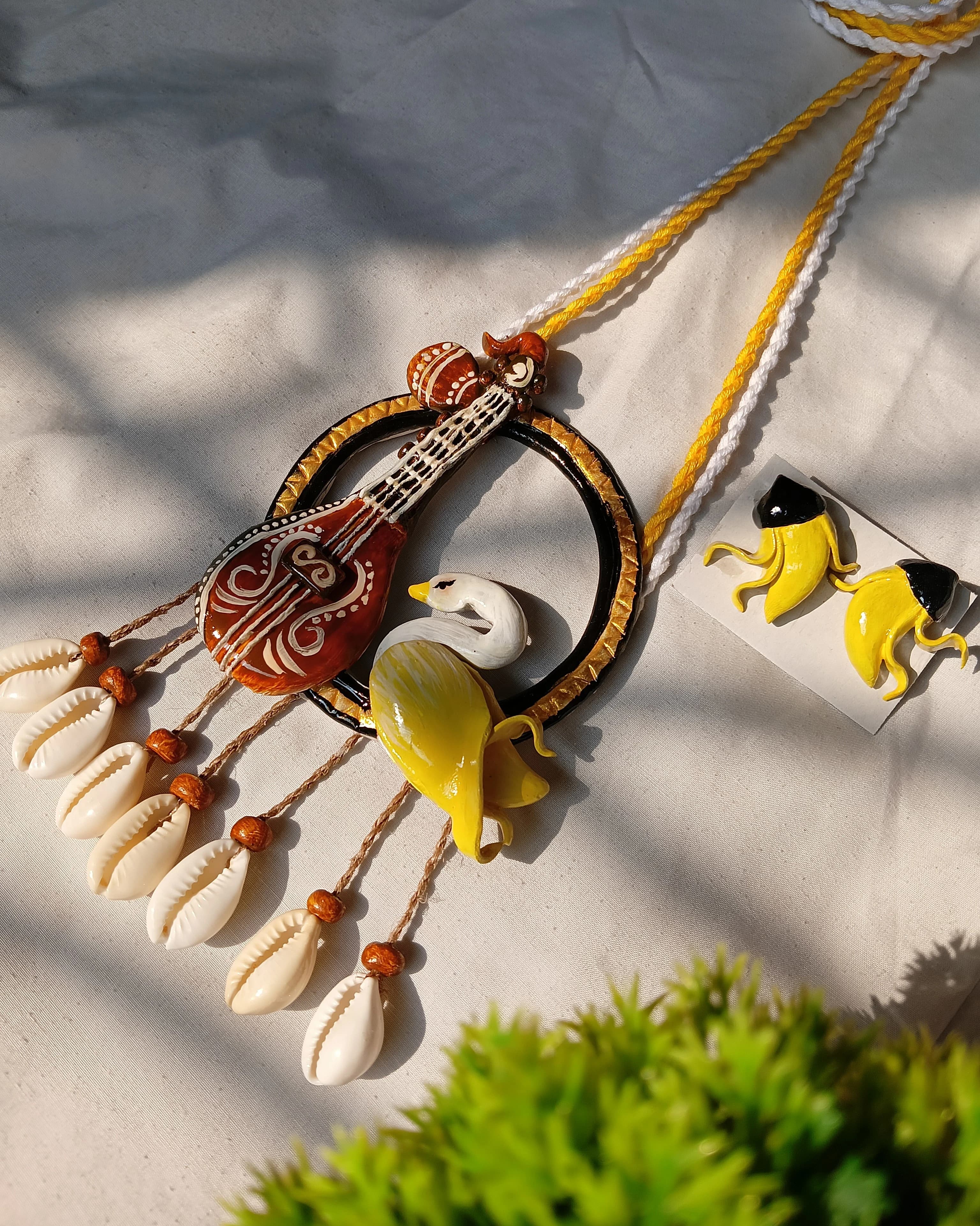 Hand made clay jewelry